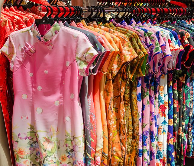 Vêtements traditionnels chinois à Lyon